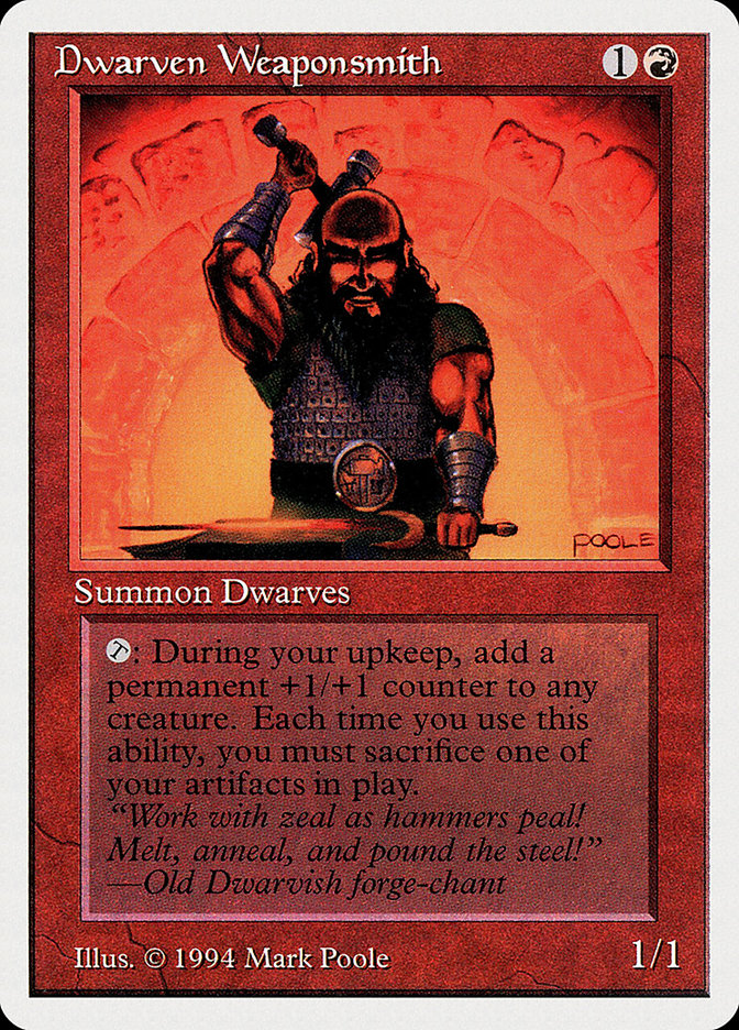 Dwarven Weaponsmith [Summer Magic / Edgar] | Devastation Store
