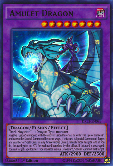 Amulet Dragon [DRL3-EN043] Ultra Rare | Devastation Store
