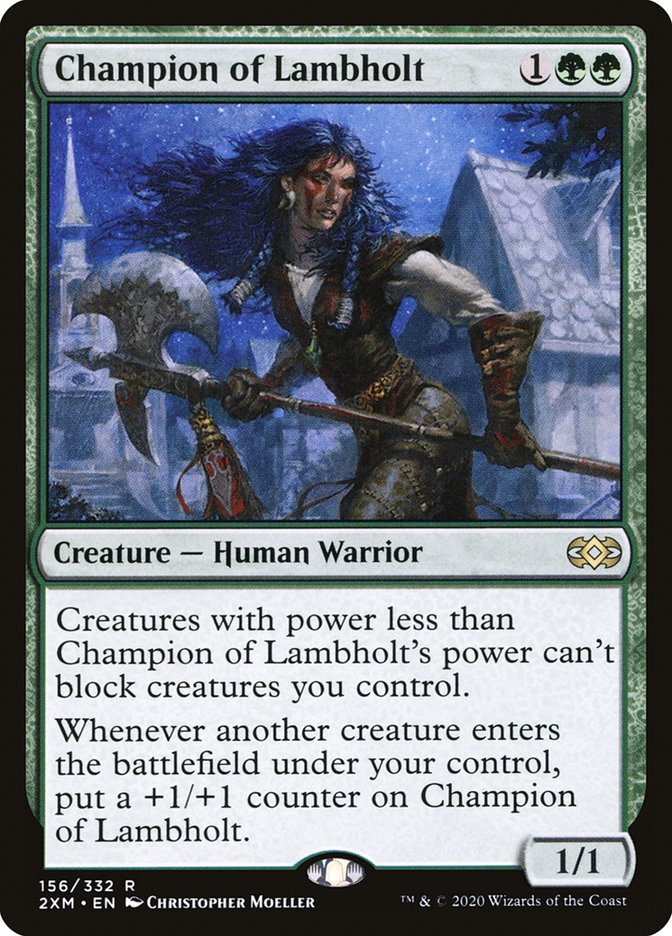 Champion of Lambholt [Double Masters] | Devastation Store