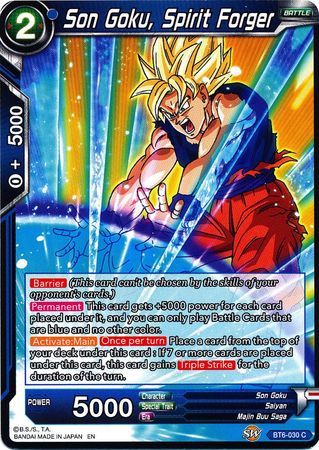 Son Goku, Spirit Forger [BT6-030] | Devastation Store