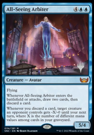 All-Seeing Arbiter (Promo Pack) [Streets of New Capenna Promos] | Devastation Store