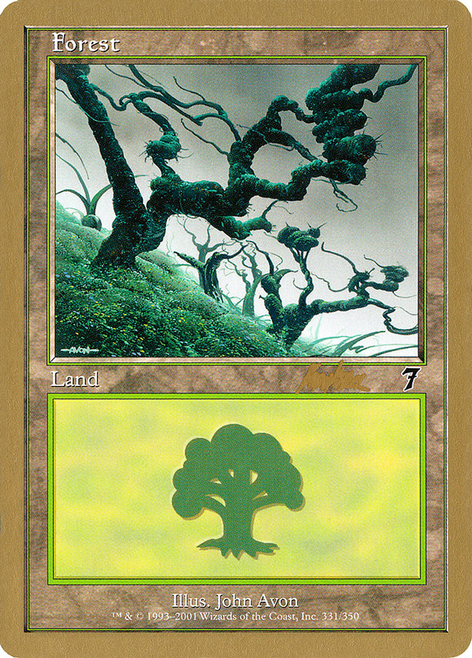 Forest (bk331) (Brian Kibler) [World Championship Decks 2002] | Devastation Store