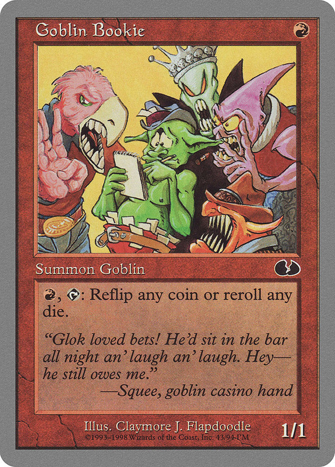 Goblin Bookie [Unglued] | Devastation Store