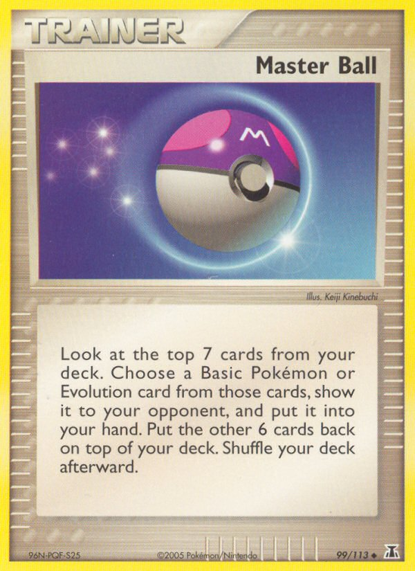 Master Ball (99/113) [EX: Delta Species] | Devastation Store