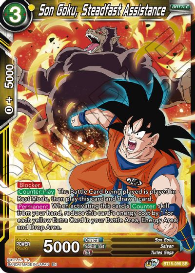 Son Goku, Steadfast Assistance [BT15-096] | Devastation Store