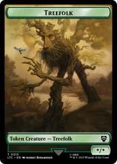 Treefolk // Food Token [The Lord of the Rings: Tales of Middle-Earth Commander Tokens] | Devastation Store