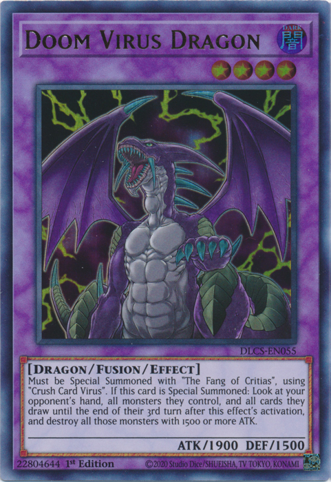 Doom Virus Dragon [DLCS-EN055] Ultra Rare | Devastation Store