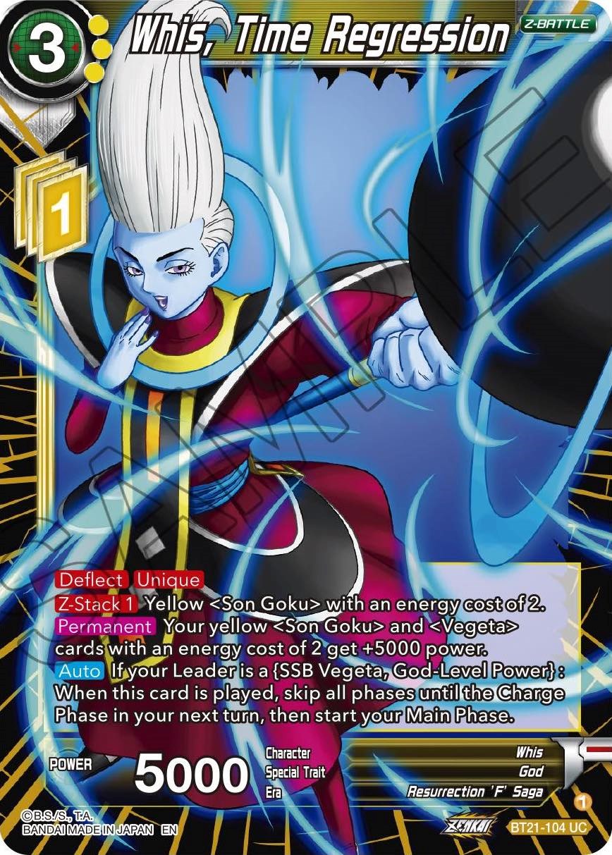 Whis, Time Regression (BT21-104) [Wild Resurgence] | Devastation Store