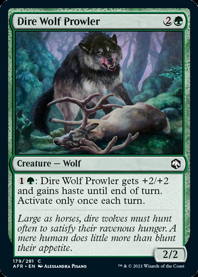 Dire Wolf Prowler [Dungeons & Dragons: Adventures in the Forgotten Realms] | Devastation Store