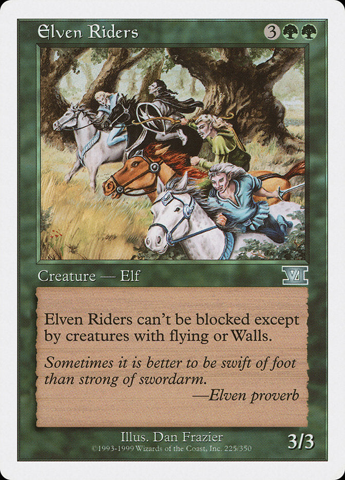 Elven Riders [Classic Sixth Edition] | Devastation Store