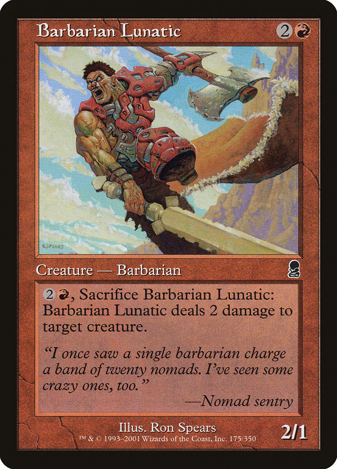 Barbarian Lunatic [Odyssey] - Devastation Store | Devastation Store