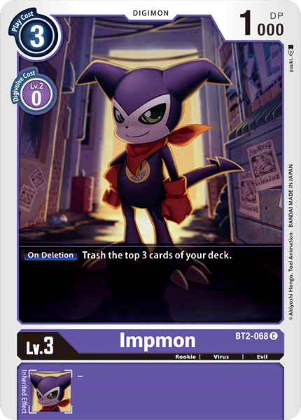 Impmon [BT2-068] [Release Special Booster Ver.1.0] | Devastation Store