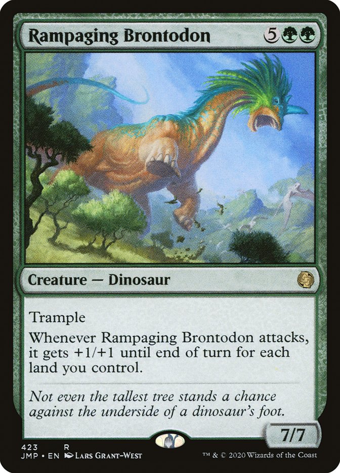 Rampaging Brontodon [Jumpstart] | Devastation Store