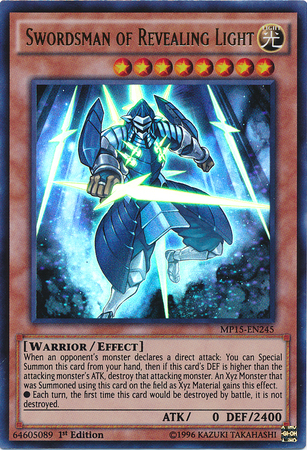 Swordsman of Revealing Light [MP15-EN245] Ultra Rare | Devastation Store