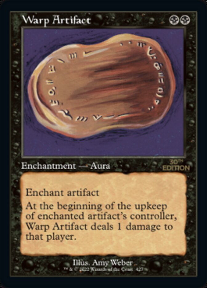 Warp Artifact (Retro) [30th Anniversary Edition] | Devastation Store