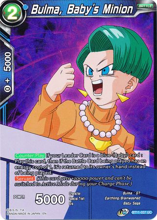 Bulma, Baby's Minion [BT11-037] | Devastation Store