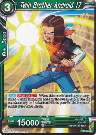 Twin Brother Android 17 [BT2-089] | Devastation Store