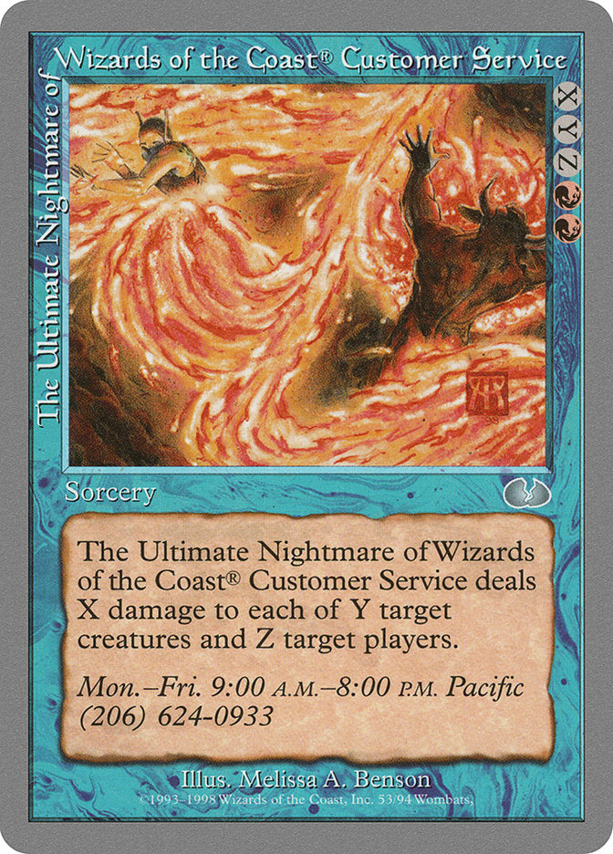 The Ultimate Nightmare of Wizards of the Coast® Customer Service [Unglued] - Devastation Store | Devastation Store