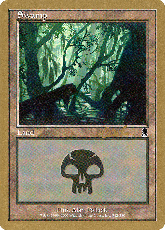 Swamp (cr342) (Carlos Romao) [World Championship Decks 2002] | Devastation Store