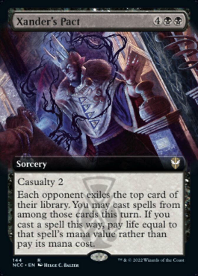 Xander's Pact (Extended Art) [Streets of New Capenna Commander] | Devastation Store