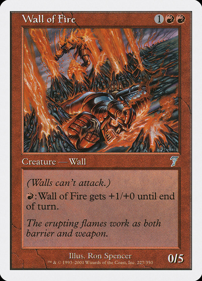 Wall of Fire [Seventh Edition] - Devastation Store | Devastation Store
