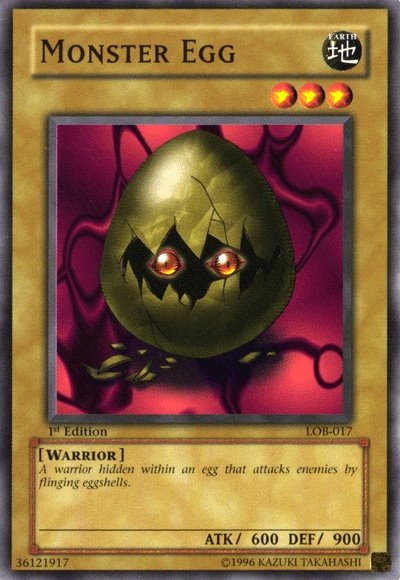Monster Egg [LOB-017] Common | Devastation Store