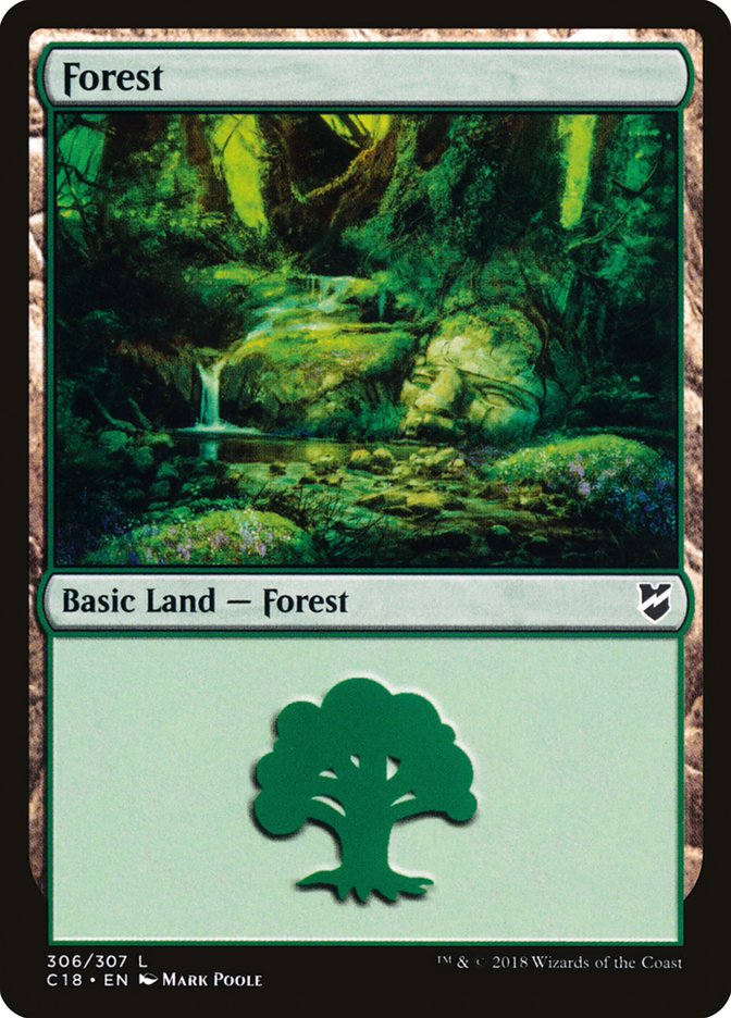 Forest (306) [Commander 2018] | Devastation Store
