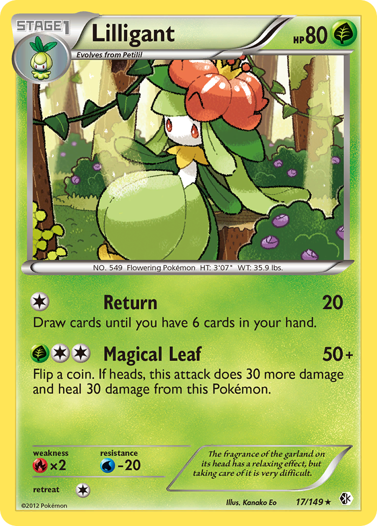 Lilligant (17/149) [Black & White: Boundaries Crossed] | Devastation Store