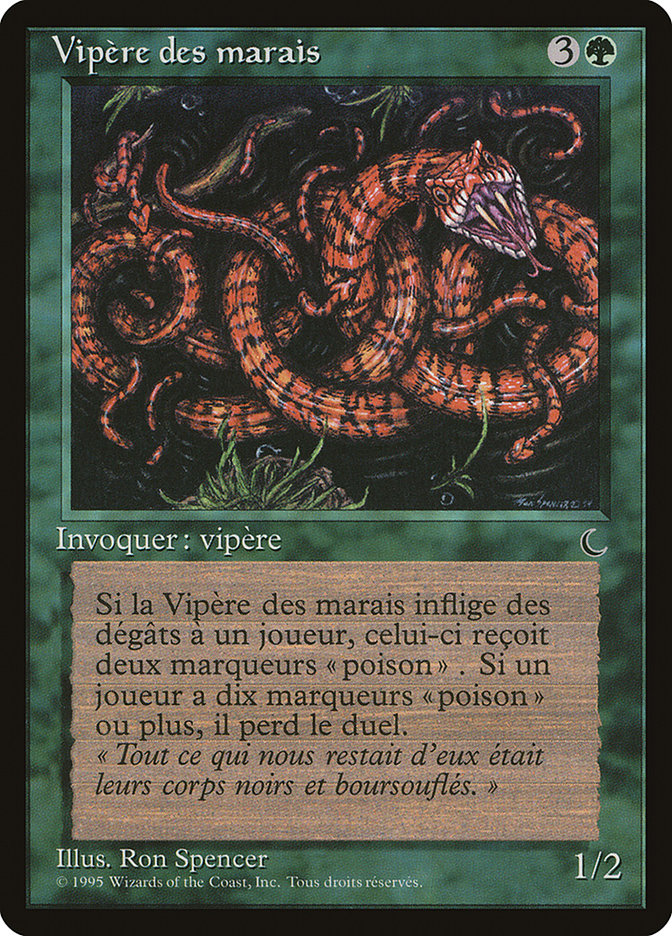 Marsh Viper (French) - "Vipere des marais" [Renaissance] | Devastation Store