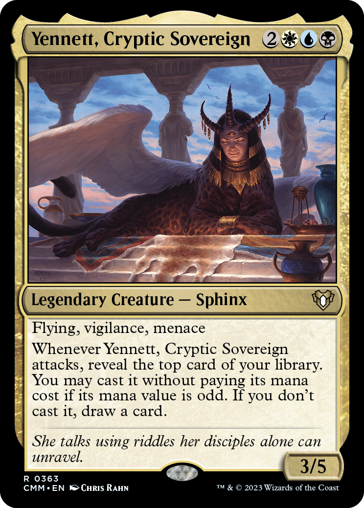 Yennett, Cryptic Sovereign [Commander Masters] | Devastation Store