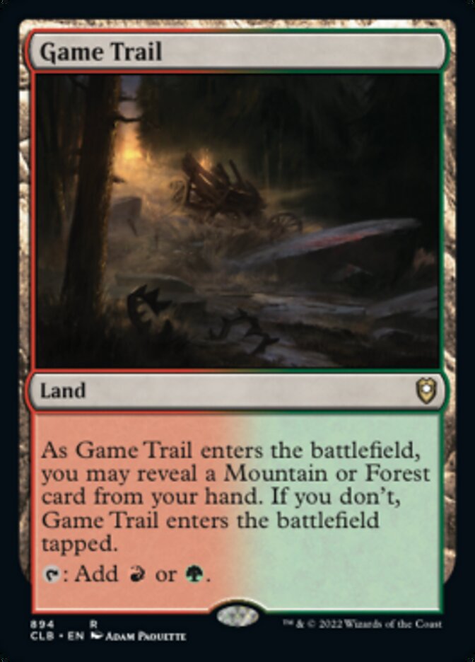 Game Trail [Commander Legends: Battle for Baldur's Gate] | Devastation Store