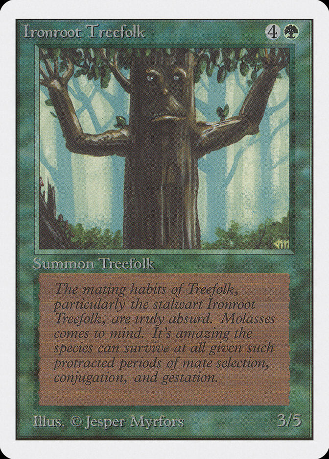 Ironroot Treefolk [Unlimited Edition] | Devastation Store