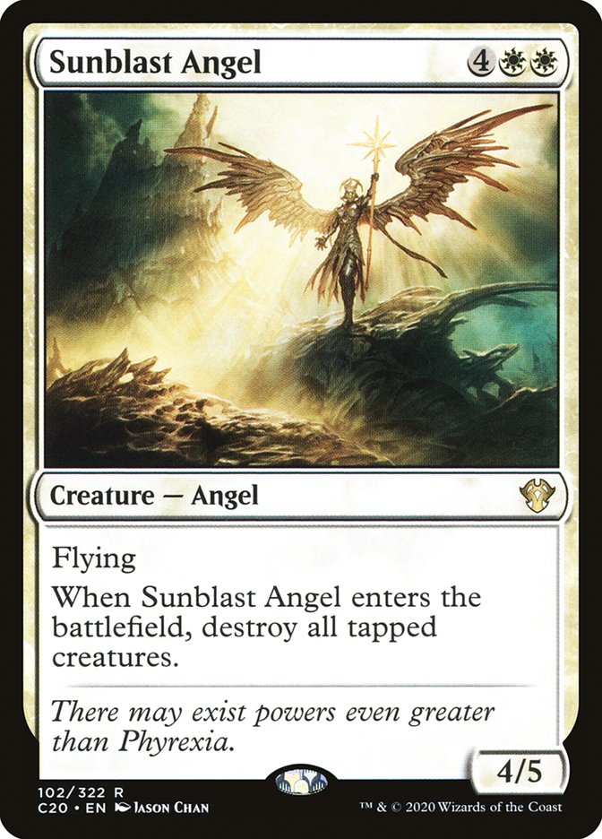 Sunblast Angel [Commander 2020] | Devastation Store