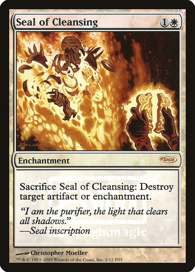 Seal of Cleansing [Friday Night Magic 2005] - Devastation Store | Devastation Store