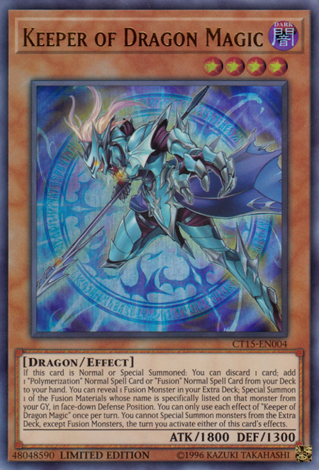 Keeper of Dragon Magic [CT15-EN004] Ultra Rare | Devastation Store