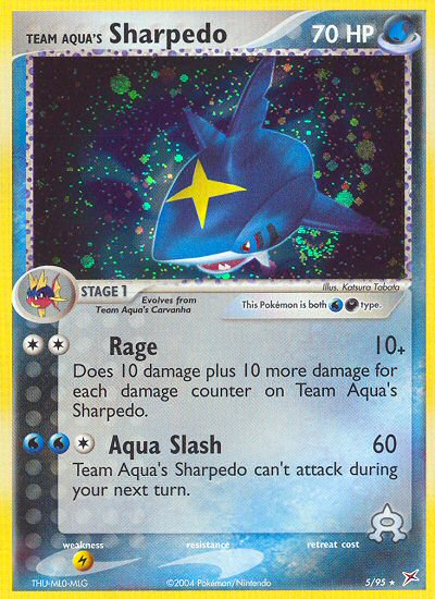 Team Aqua's Sharpedo (5/95) [EX: Team Magma vs Team Aqua] | Devastation Store