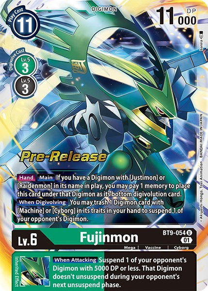 Fujinmon [BT9-054] [X Record Pre-Release Promos] | Devastation Store