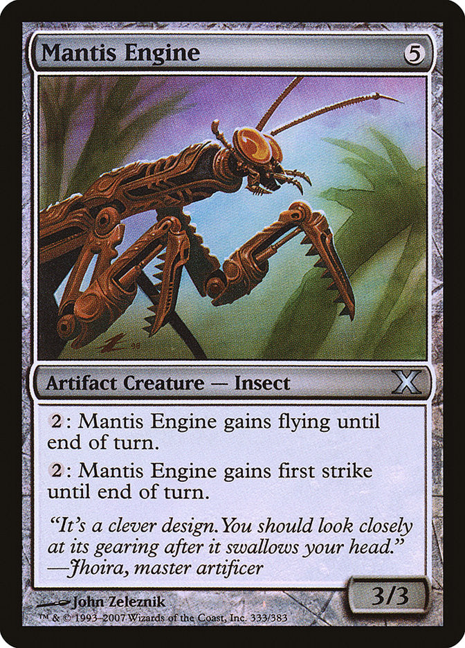 Mantis Engine (Premium Foil) [Tenth Edition] | Devastation Store