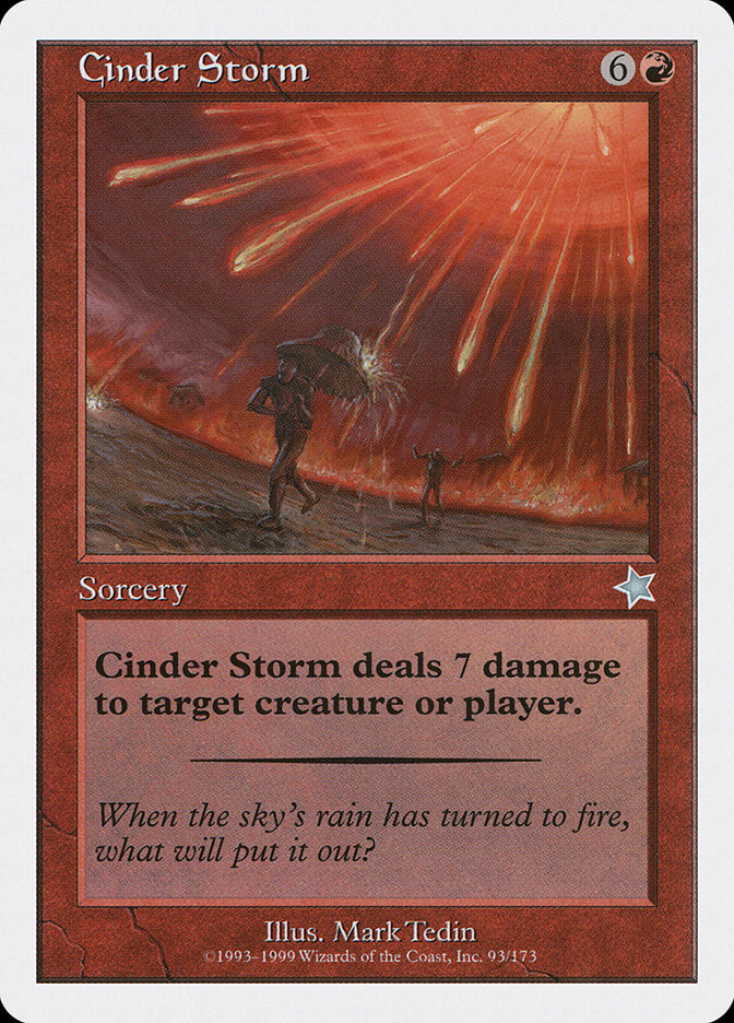 Cinder Storm [Starter 1999] | Devastation Store