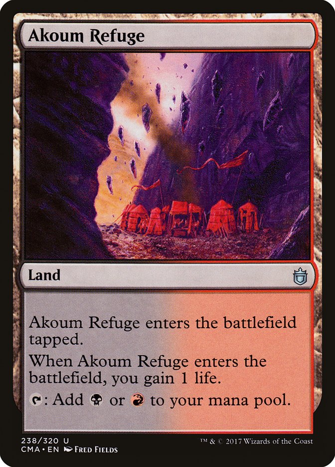 Akoum Refuge [Commander Anthology] | Devastation Store