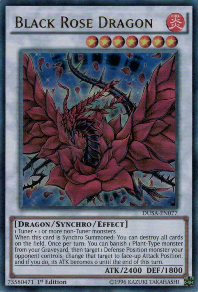 Black Rose Dragon [DUSA-EN077] Ultra Rare | Devastation Store