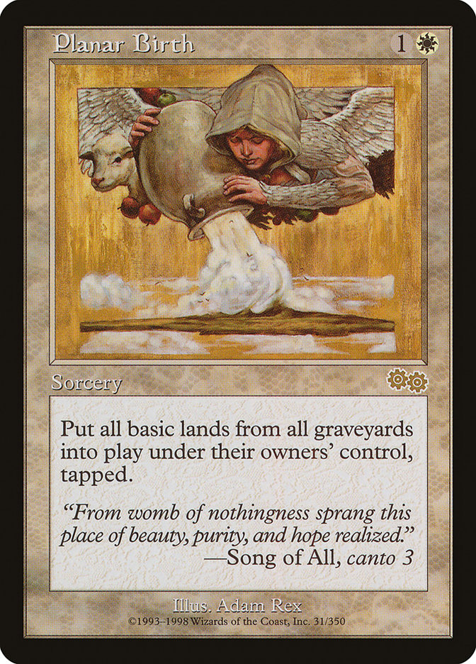 Planar Birth [Urza's Saga] | Devastation Store