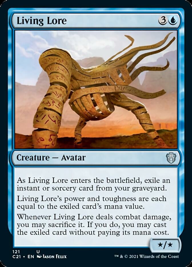 Living Lore [Commander 2021] | Devastation Store