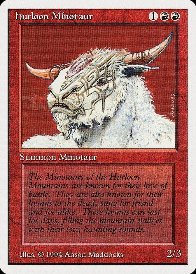 Hurloon Minotaur [Summer Magic / Edgar] | Devastation Store