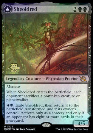 Sheoldred // The True Scriptures [March of the Machine Prerelease Promos] | Devastation Store
