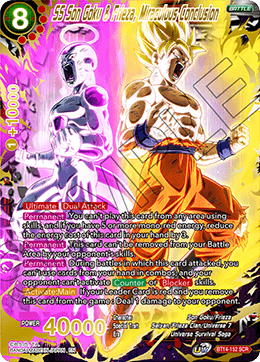 SS Son Goku & Frieza, Miraculous Conclusion (BT14-152) [Cross Spirits] | Devastation Store