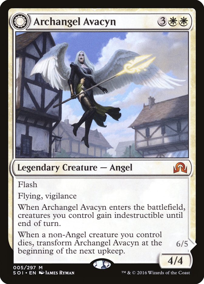 Archangel Avacyn // Avacyn, the Purifier [Shadows over Innistrad] | Devastation Store