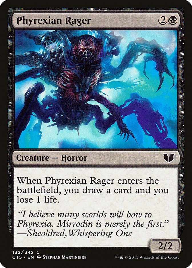 Phyrexian Rager [Commander 2015] | Devastation Store