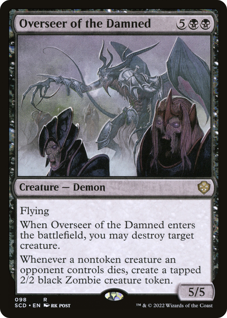 Overseer of the Damned [Starter Commander Decks] | Devastation Store
