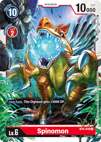 Spinomon [BT4-018] [Great Legend] | Devastation Store